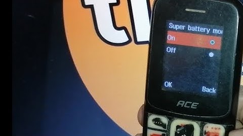 itel ace 2n mobile me super battery mode kaise band kare