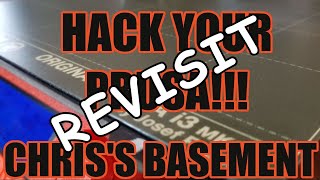 Hack your Prusa - Revisit - Prusa Bed Leveling - Chris's Basement - 2022