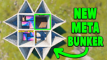 Rust - NEW META BUNKER SOLO BASE DESIGN 2022