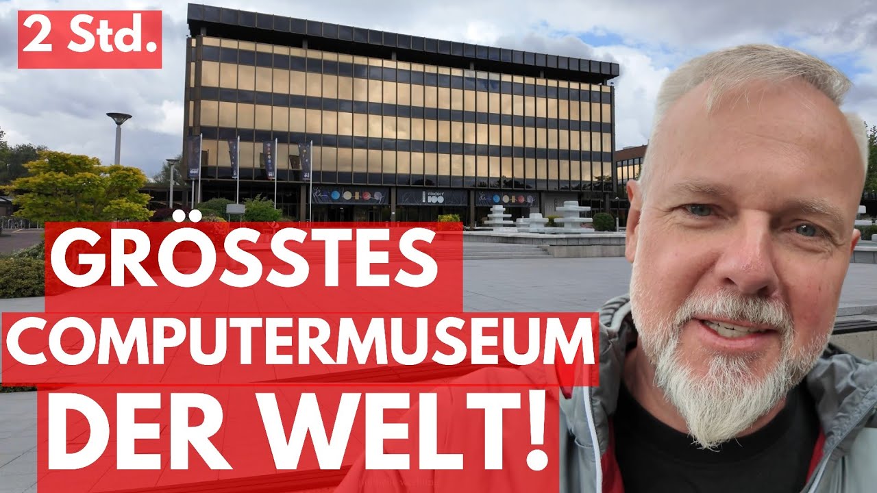 GRÖSSTES COMPUTER-MUSEUM DER WELT 🔴 Apple I Cray Enigma Ibm Quantencomputer HEINZ NIXDORF PADERBORN