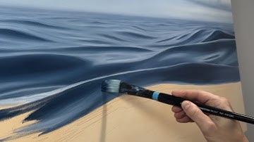 Painting Ocean Waves | Oil Painting Process