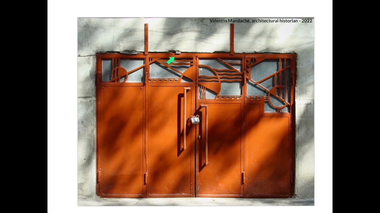 Art Deco Garage Doors Symbolism