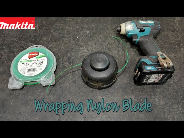 Makita Nylon Cord Movie 6_How to change_DiaTop 