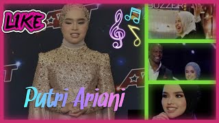 Blind Woman has the voice of an Angel Putri Ariani AGT