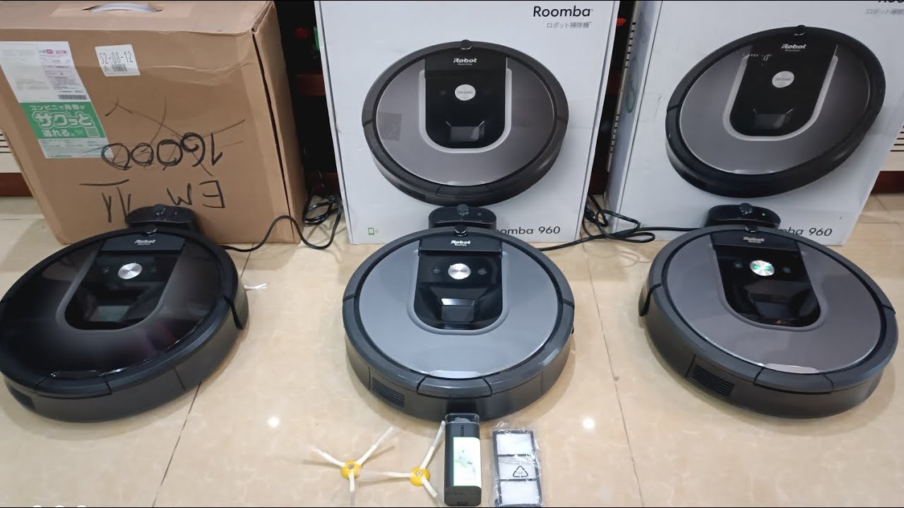 Robot hút bụi Nhật bãi irobot Roomba 960 980 đẹp 90%, Full box.Giá 4t đến 4.3t.Lh 0979.665.264