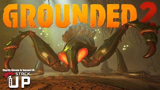 Battling the Toe Biter Boss for an Egg! - Grounded 2 - Charity Stream