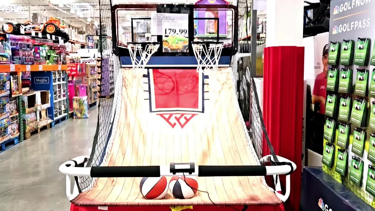 MEDAL SPORTS EZ- FOLD 2- PLAYER ARCADE BASKETBALL Shop with us at Costco!!!