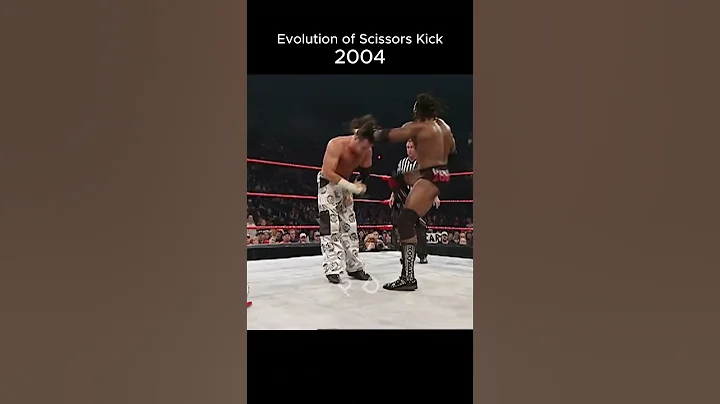 Evolution of Scissors Kick by Booker-T in WWE