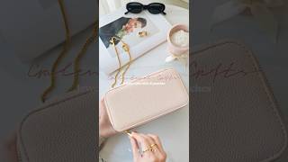 Galentines Gift Jewelry Case With 12 Pouches