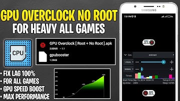 GPU Extreme FPS | How To Overclock GPU No Root | Increase Gaming Performance
