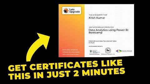 How To Get LestUpgrade Certificates For Free?         #free #letsupgrade #certificate