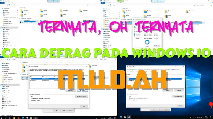 defragment windows 10 atau cara defrag windows 10 [TERNYATA MUDAH]