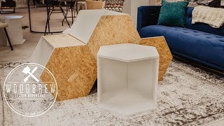 How To Make Transforming Hexagon Tables | DIY Modern Tables