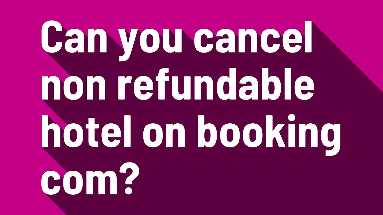 How to waive your hotel cancellation fee