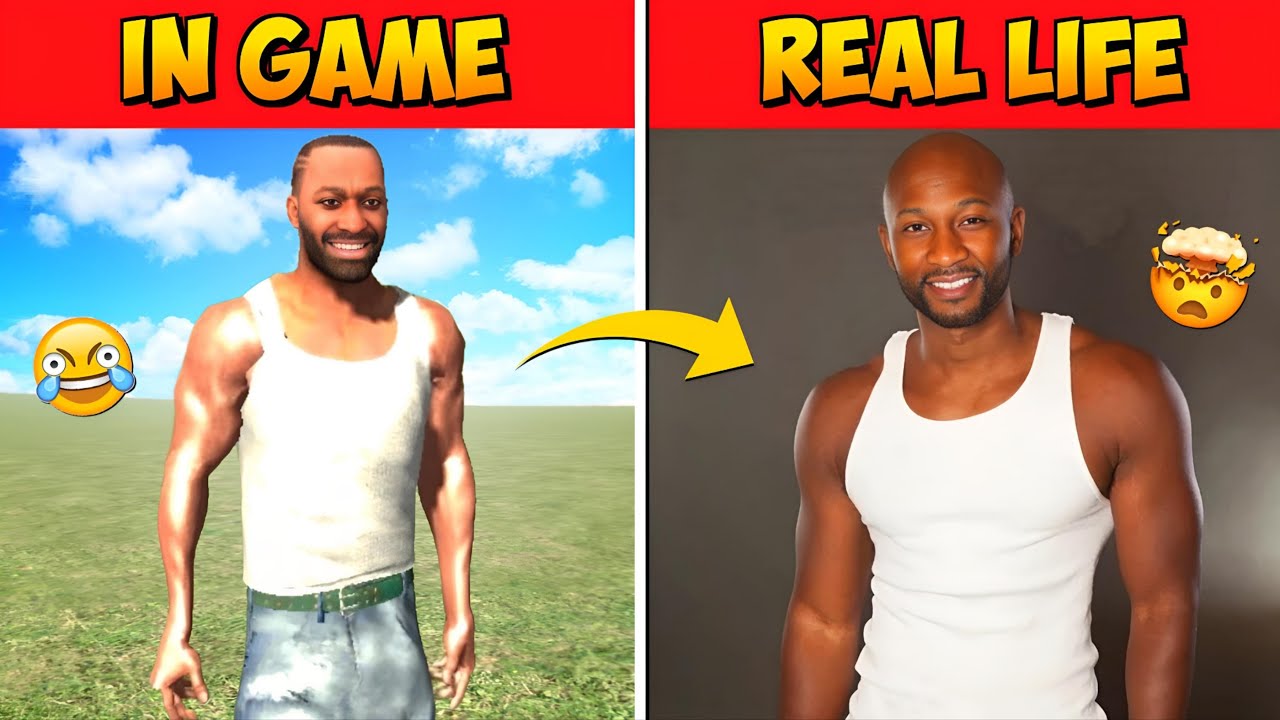 🤯 Game Vs Real Life - Indian Bike Driving 3D