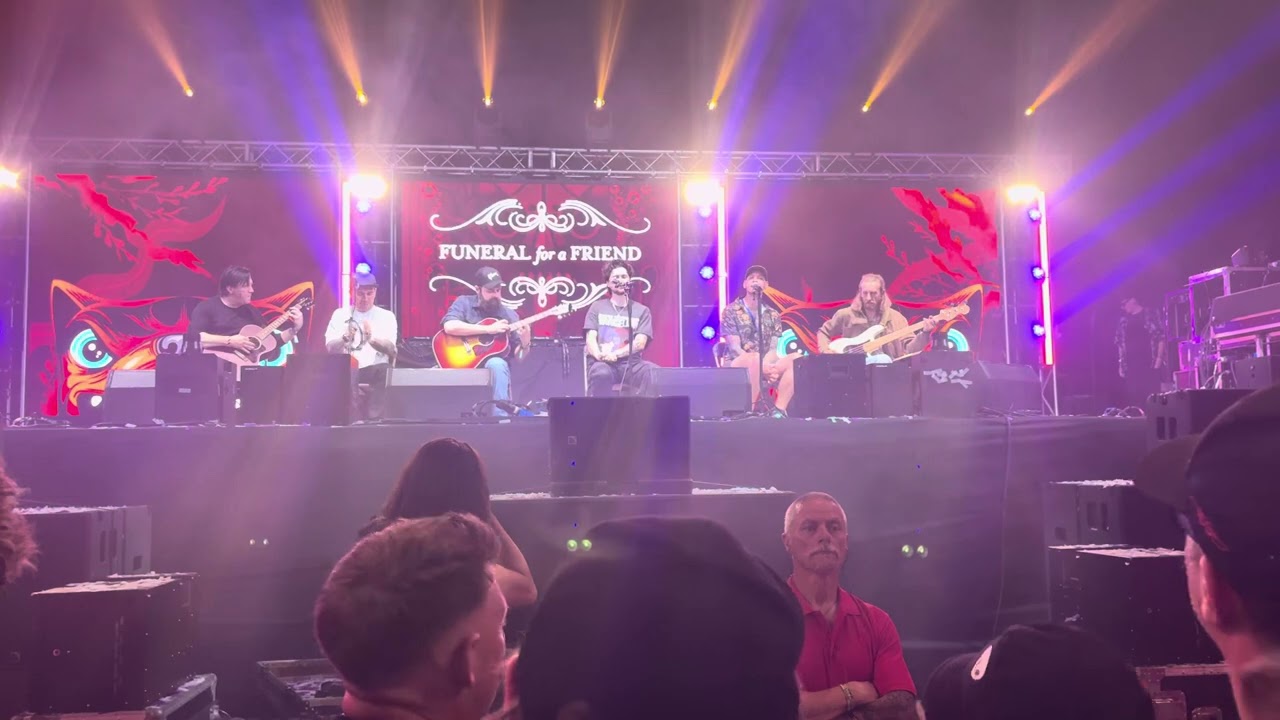Funeral For a Friend- Roses for The Dead (acoustic) @ Download Festival 25 , 13/6/25