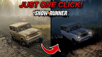 How to Skip Time in SnowRunner (SUPER-EASY TUTORIAL!)
