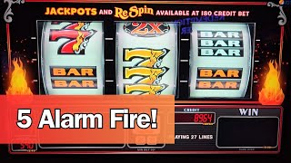Double Silver Fire 777 ReSpin 1c 540credit Soboba Feb3 2024