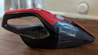 Dirt Devil Quickflip Plus 16v Review