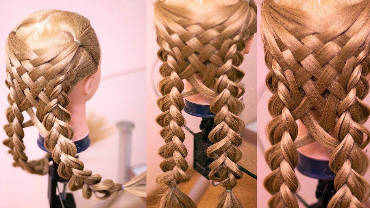 Две косы в школу Интересный вариант Быстро и просто Hair tutorial Trenzas gemelas