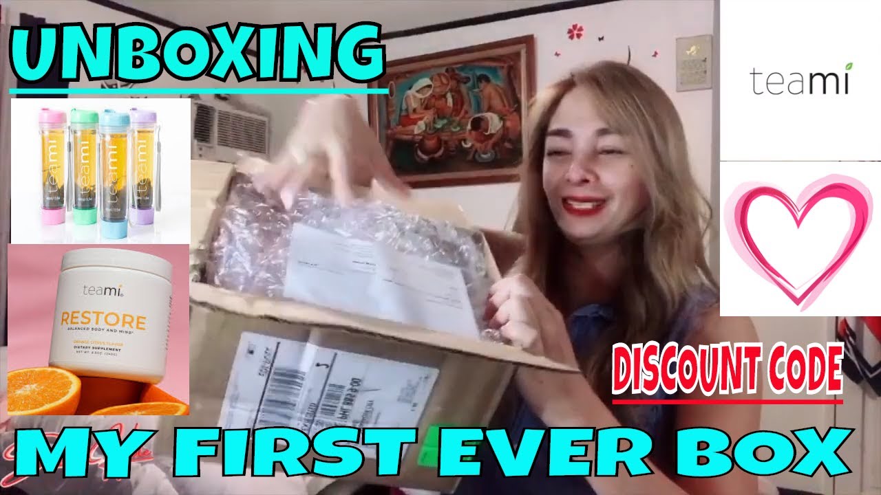 TEAMI BLENDS UNBOXING | RESTORE BALANCED BODY & MIND