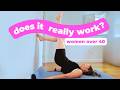 I tried wall pilates workouts for 30 days (here's what happened)