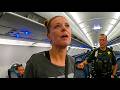 Insufferable Brat Uses Every Inch of Her Body with Cops Until Her Ass is Dragged Out Of Airplane