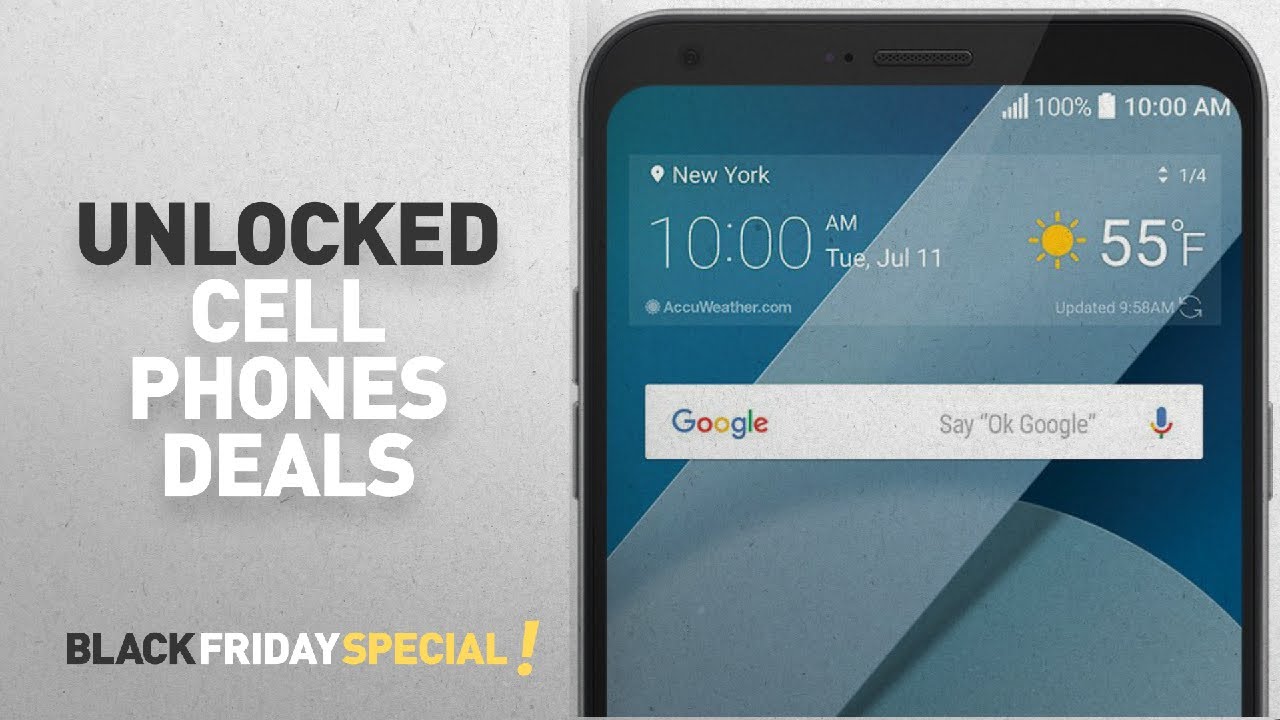 Top Black Friday Unlocked Cell Phones Deals LG Q6 32 GB Unlocked