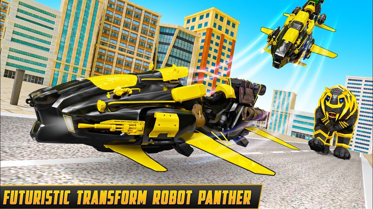 Panther Robot Car Game - Robot Transforming Games Prophecy Games Studios Gameplay