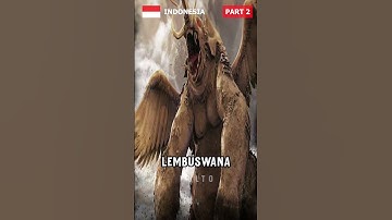 6 mythical creature  from indonesia part 2 | #shorts
