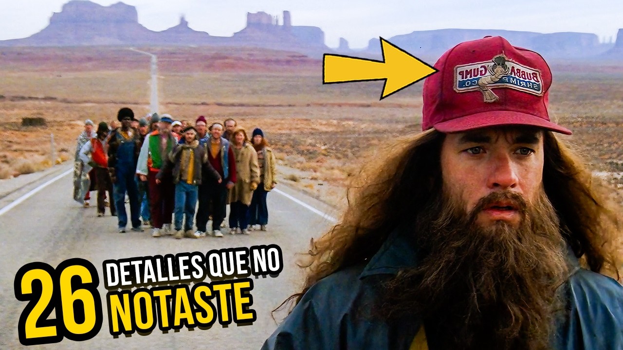 26 DETALLES que NO NOTASTE en FORREST GUMP | Curiosidades
