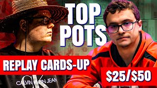 makeboifin & LLinusLLove Vs buttonclickr High Stakes Poker Highlights TOP Pots Ep42