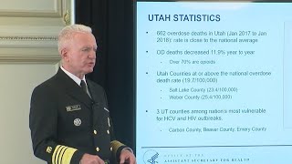 Top government official in Utah to address opioid outbreak