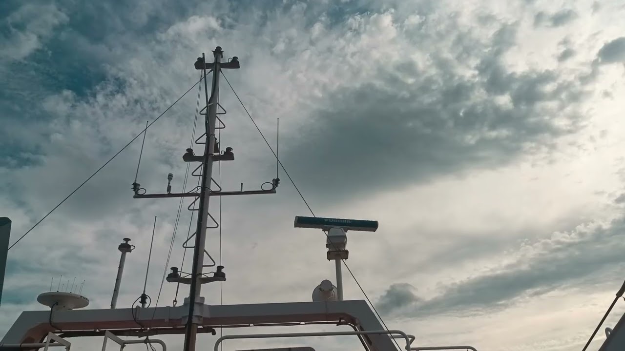 Sailing across the Straits of Moyle. Rathlin Ferry ⛴️ from Rathlin Island to Ballycastle.