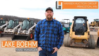Gearing Up for the Spring March Pike Construction Auction with Lake Boehm Princeton MN