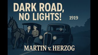 Martin v. Herzog (1919) - Negligence Per Se