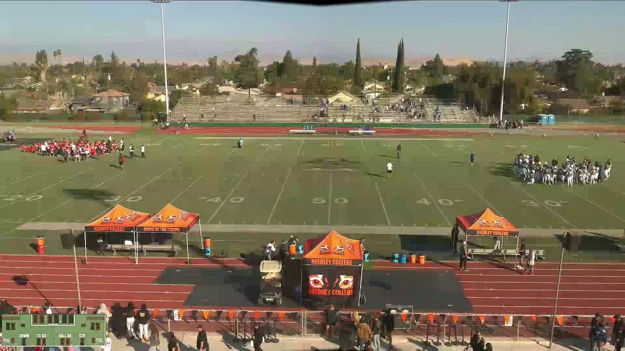 Reedley College Football Schedule 2024 25