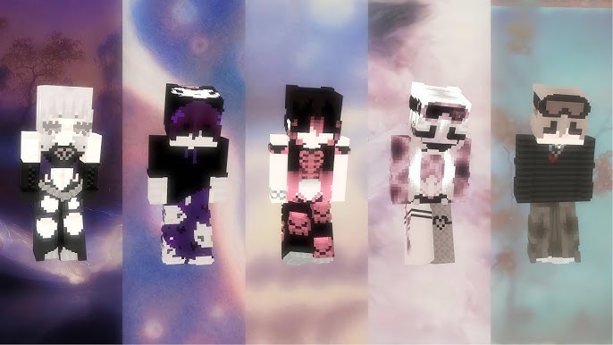 Cute Emo Girl  Minecraft Skin