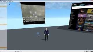 Meshmoon Tutorial #8 - Build mode - Web Browser & Media Player