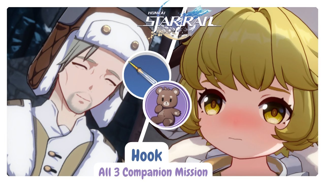 Hook Companion Mission (All 3 Quest) | Star Rail 1.0