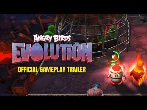 Video of game play for Angry Birds Evolution