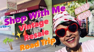 “FOUR Whole Floors” | SHOP WITH ME | VINTAGE RESALE | ANTIQUE MALL FINDS | CROSS COUNTRY ROADTRIP