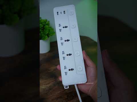 Ổ cắm điện thì cứ chọn của Deli cho yên tâm nha #dinhtuanriviu