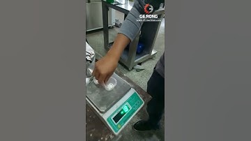 Semi automatic high accuracy powder filling machine testing video