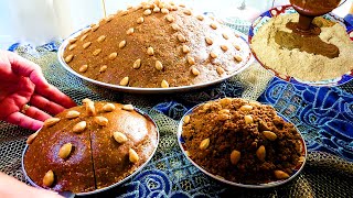 سفوفسلو المغربي ديال زمان بطريقة الأصلية بدون زبدة ولا عسل اقتصادي غي برابعة اللوز تيجي معلك ولذييذ