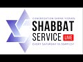 Shabbat Service March 28 2026 
