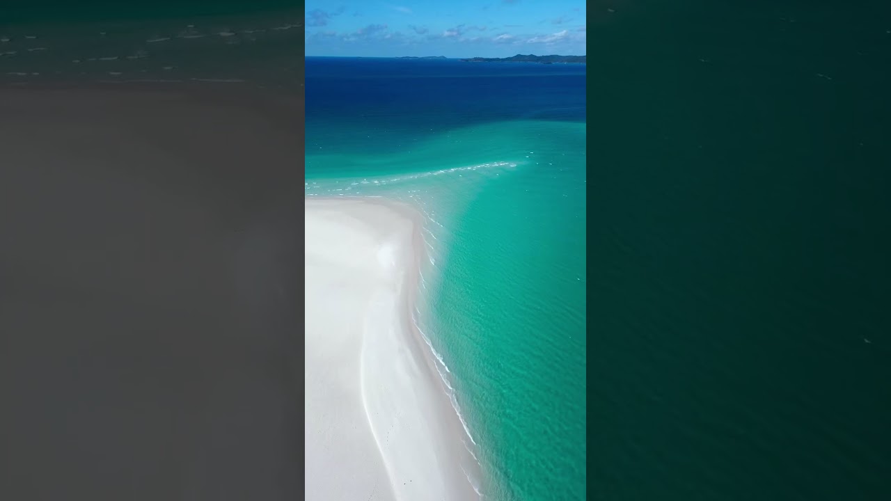 Whitehaven Beach is unreal 😍 