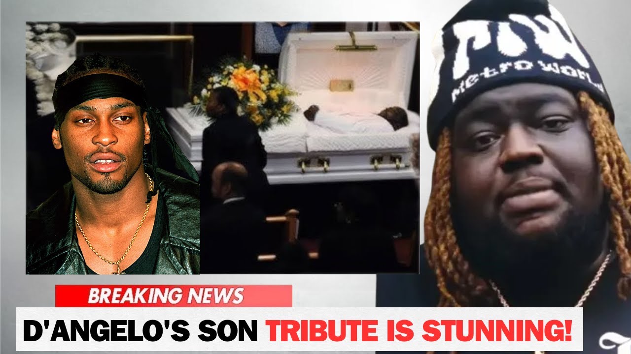 Singer D'Angelo Funeral, D'Angelo's Son Swayvo Twain Tribute Is