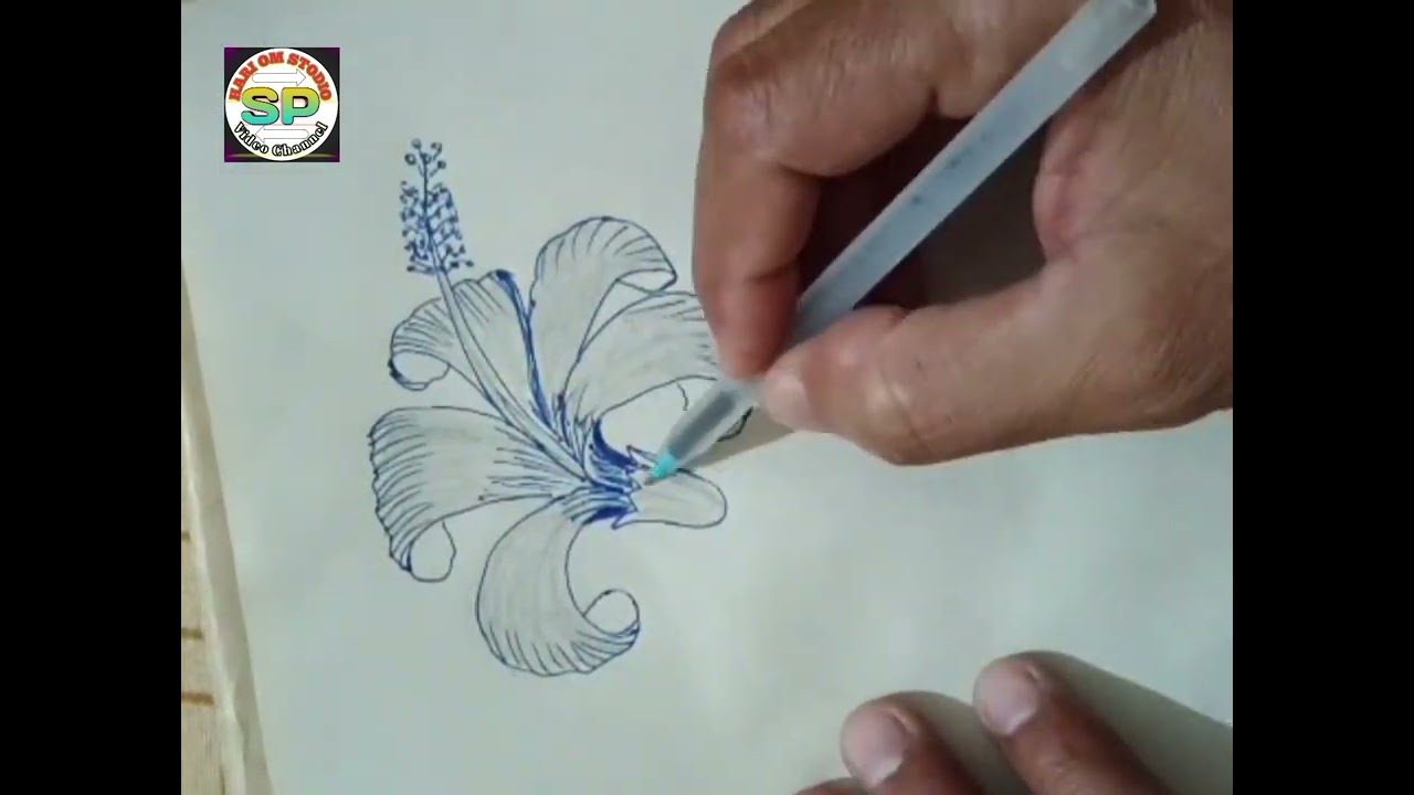 गुड़हल का फूल बनाने की आसान ट्रिक  Easy trick to make hibiscus flower 4 नवंबर 2025