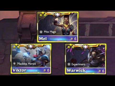 6-Cost 3-Star! Viktor Mel Warwick